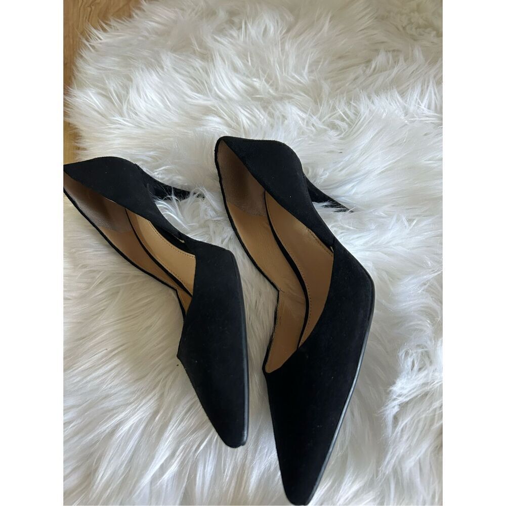 Michael kors black pumps size 7.5 with 3 inch heel - Picture 2 of 8